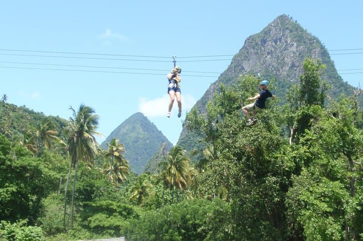 Sail and Soar: Soufriere Catamaran, Zipline & Snorkel Day Trip from Castries photo 5