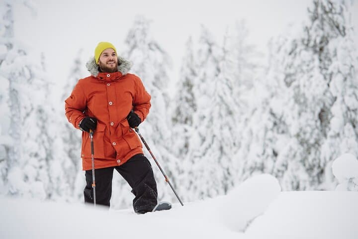 Arctic Snowshoe Trek Along Viiksjärvi with Campfire BBQ from Rovaniemi photo 5
