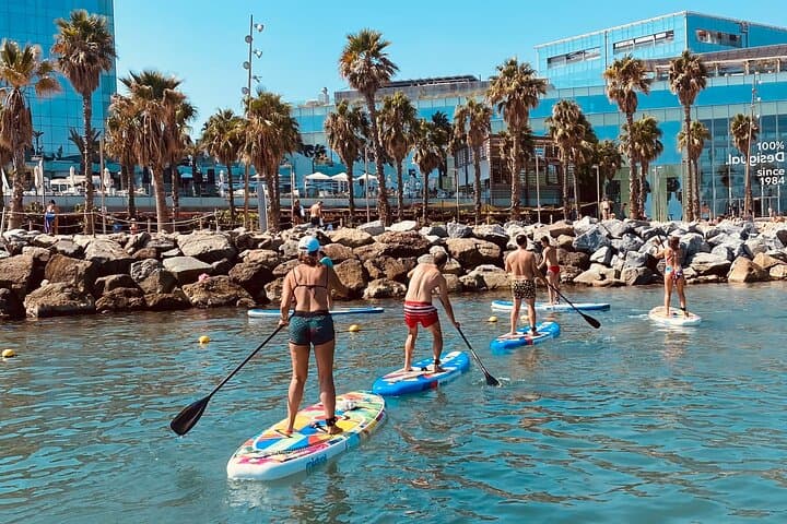 Stand-Up Paddleboarding in Barceloneta: SUP Rentals on Barcelona’s Beaches photo 3
