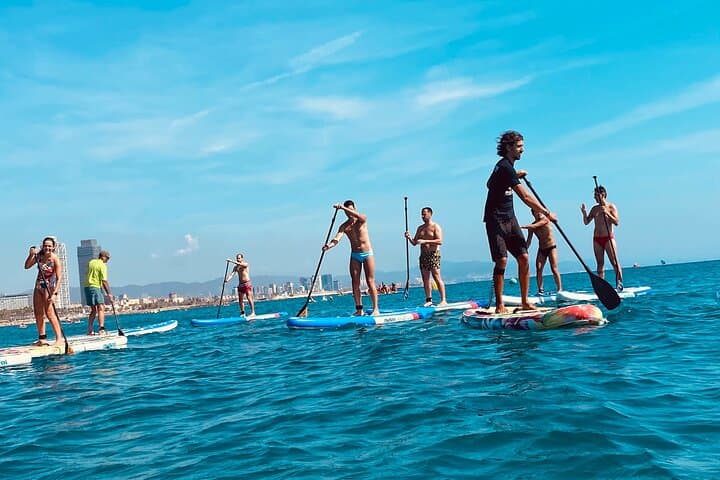 Stand-Up Paddleboarding in Barceloneta: SUP Rentals on Barcelona’s Beaches photo 4