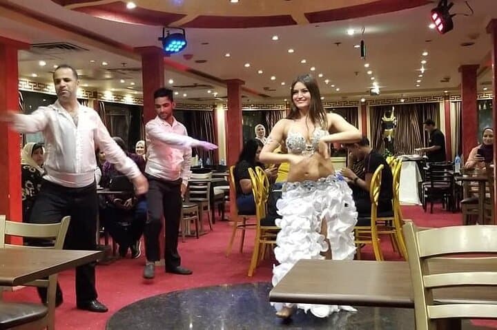Evening Nile Dinner Cruise with Belly Dance & Tanoura Show from Cairo and Giza