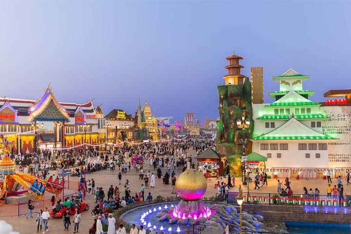 Half-Day Dubai: Miracle Garden & Global Village Private Tour Guide photo 5