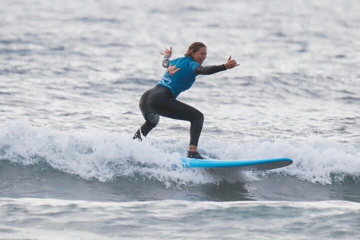 Small-Group Surf Lessons in Playa de las Américas with Photos
