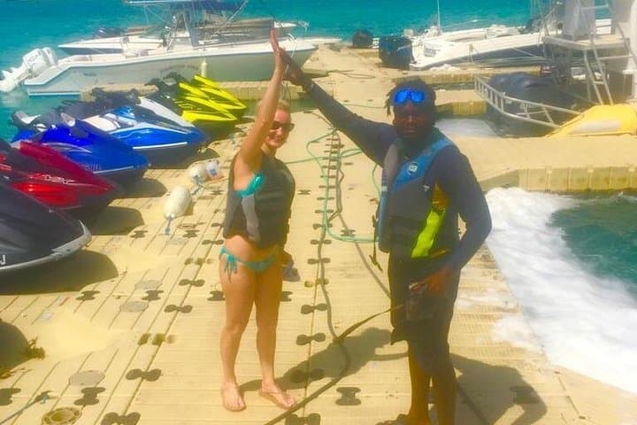 Jet-Ski Lunch Seafari to Pristine Cays, Shipwreck & Tiki Bar on Providenciales photo 3