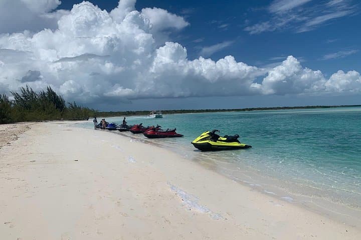 Jet-Ski Lunch Seafari to Pristine Cays, Shipwreck & Tiki Bar on Providenciales photo 1