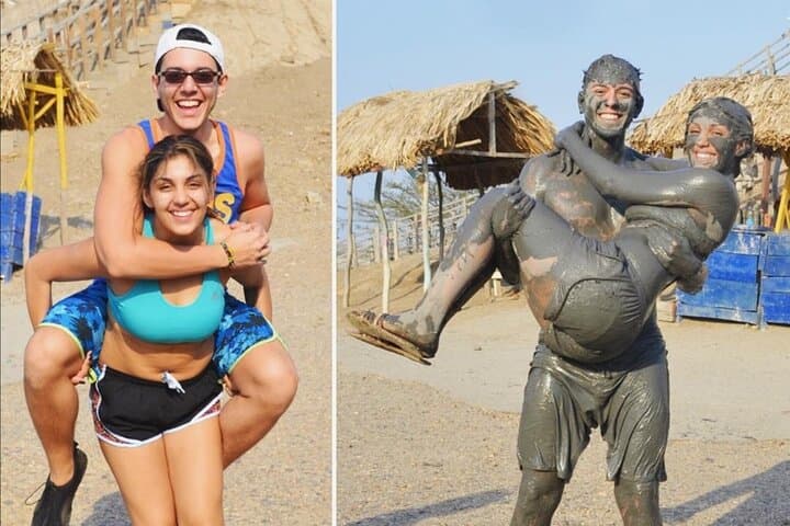 Totumo Mud Volcano & Pink Sea Day Tour from Cartagena — Mud Baths and Salt Flats