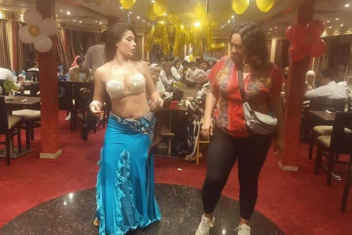 Evening Nile Dinner Cruise in Cairo: Open Buffet, Belly Dancer & Tanoura Show photo 4