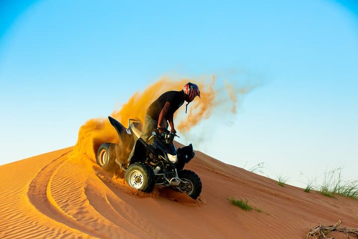 Ras Al Khaimah Quad Bike Desert Tour with Return Transfer