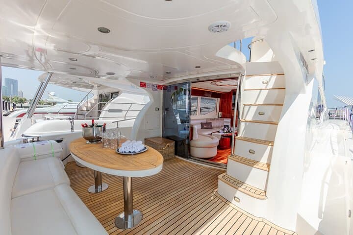 Dubai 61ft Luxury Yacht Charter: Sunset Cruises, Sightseeing & Private Events photo 5
