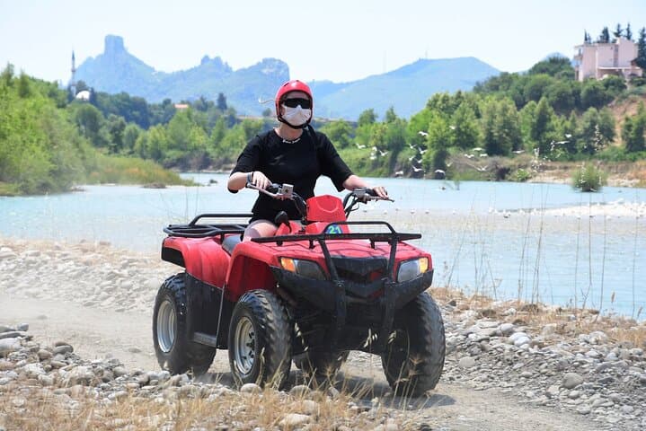 Koprulu Canyon Quad Safari: 20 km Off-Road Ride and River Swim Near Manavgat photo 2