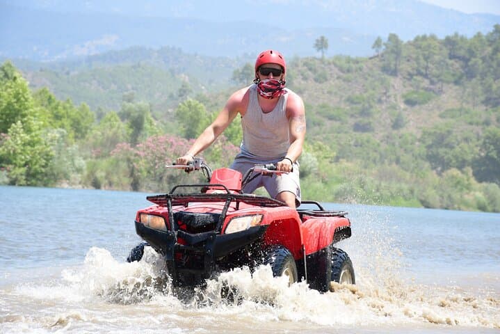 Koprulu Canyon Quad Safari: 20 km Off-Road Ride and River Swim Near Manavgat photo 3