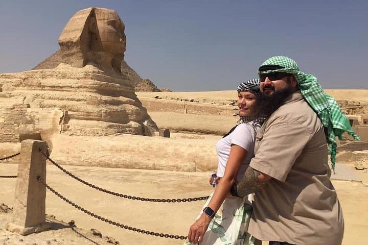 Fly from Sharm el Sheikh: One-Day Giza Pyramids and Egyptian Museum Tour photo 2