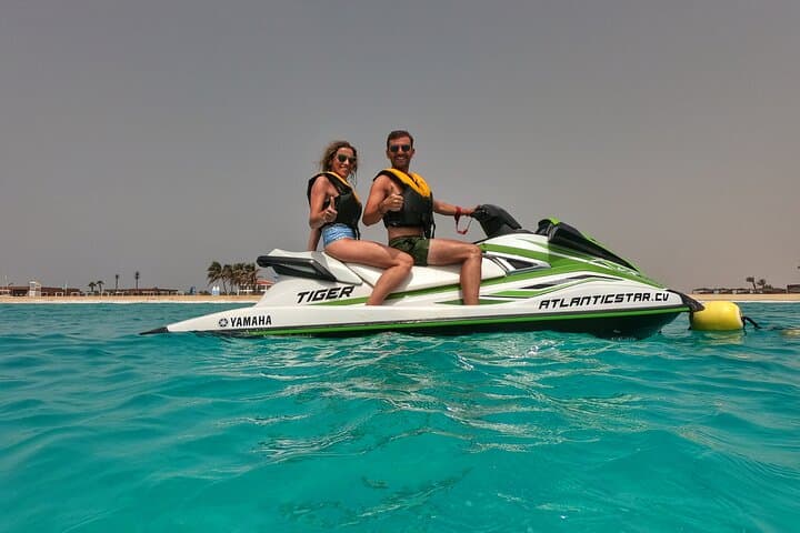 Jet Ski Adventure on Sal Island: High-Speed Coastal Rides from Santa Maria