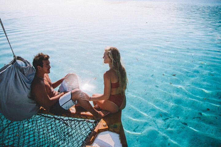 Vaapiti Private Sunset Pirogue — Snorkel, Sail & Polynesian Legends in Moorea photo 3