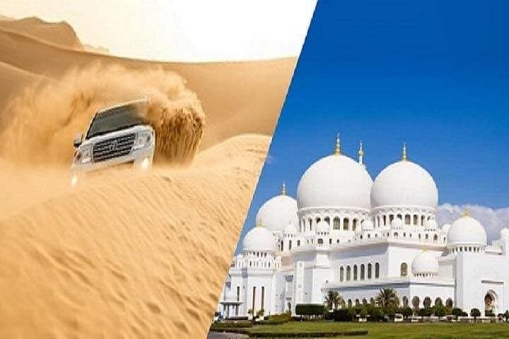Abu Dhabi City Tour and Premium Desert Safari: 2-Day Pass with Dune Bashing and Dinner photo 1
