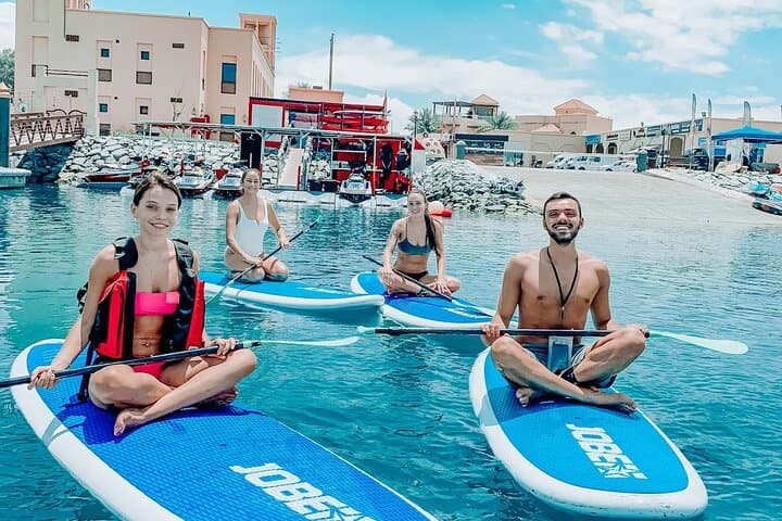 Jumeirah Stand-Up Paddle: 1-Hour SUP Cruise & Café Break with Popeye Jetski photo 2