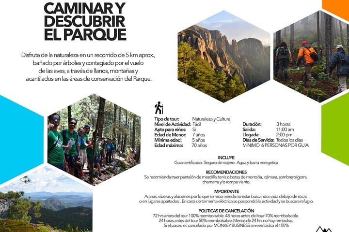 La Pirámide Park Walk: Explore the Sierra Madre Occidental Near Durango