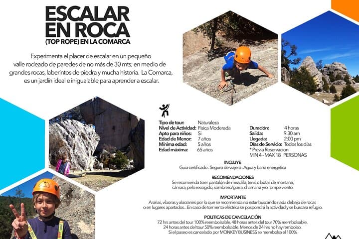 Rock Climbing La Pirámide Park — La Comarca, Sierra Madre Occidental