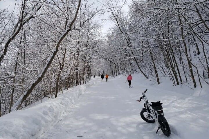 Fat eBike Ride on Mount Royal — Winter (and Year-Round) Fat-Bike Tour of Montréal photo 2