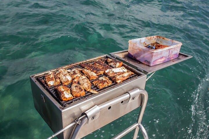 Private Catamaran Cruise to Ile aux Cerf from Pointe Jerome — Full-Day Snorkel & Waterfall Excursion photo 6