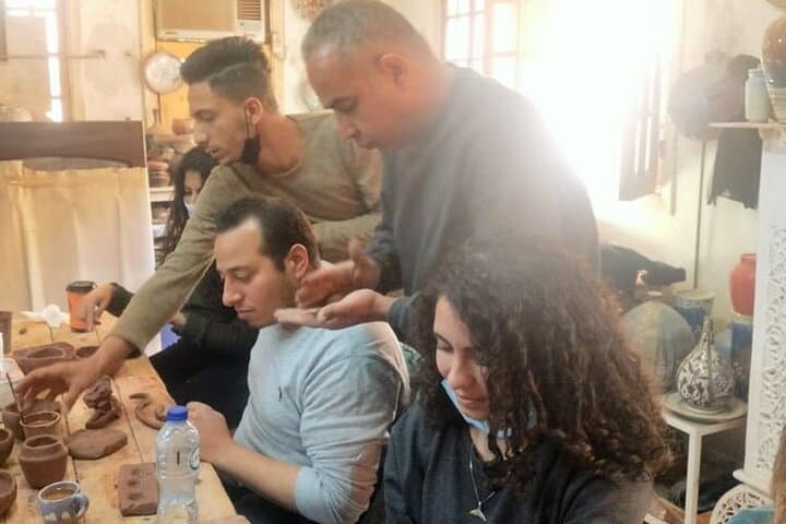 Private Cairo Pottery Workshop for Beginners in Old Cairo — Hands-On Class photo 6