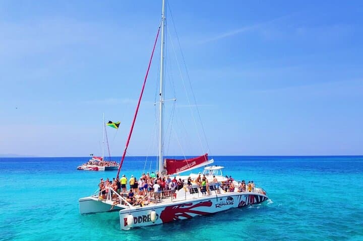 Catamaran Cruise and Dunn's River Falls Snorkeling from Ocho Rios photo 4