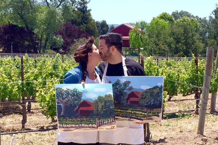 Paint in the Vineyard: Private Estate Wine Tasting in Santa Ynez Valley photo 4