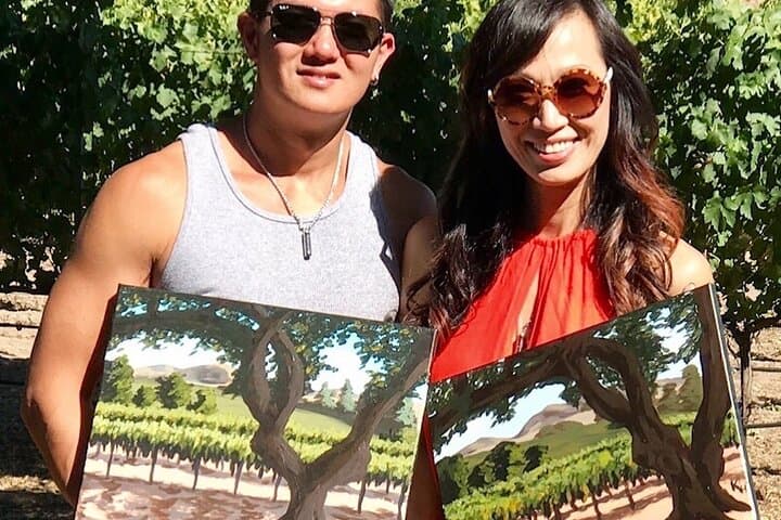 Paint in the Vineyard: Private Estate Wine Tasting in Santa Ynez Valley photo 6
