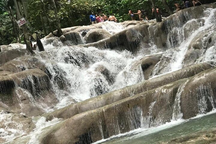 Dunn's River Falls Climb & Beach Experience from Montego Bay