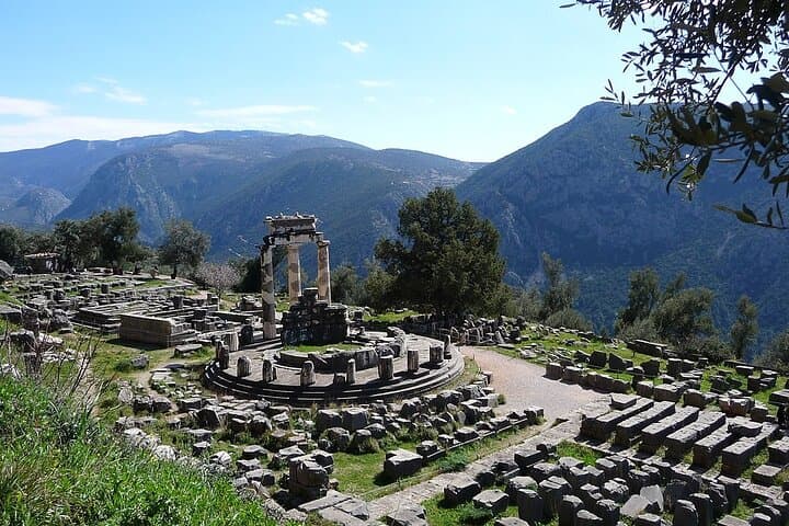 Delphi Day Tour: Temple of Apollo, Arachova & Krya Springs from Athens photo 3