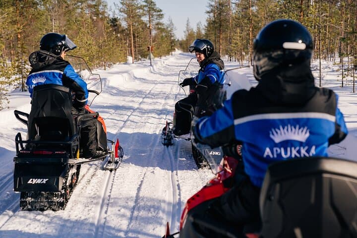 Snowmobile Safari to Santa Claus Village: Arctic Circle Ride & Santa Visit photo 3