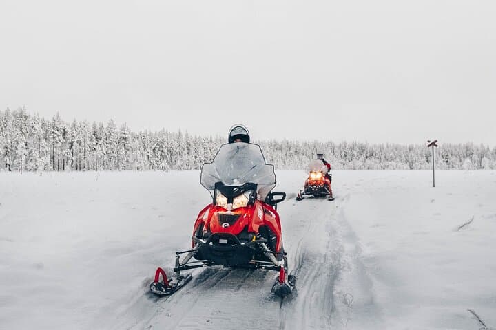 Snowmobile Safari to Santa Claus Village: Arctic Circle Ride & Santa Visit photo 4