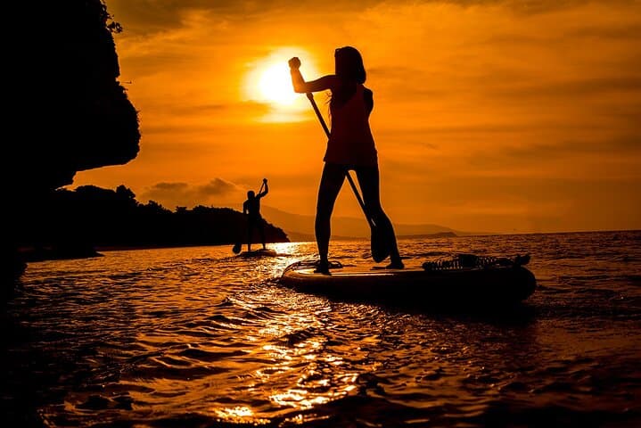 Sunset SUP & Canoe on Iriomote: Mangrove Paddle at Golden Hour