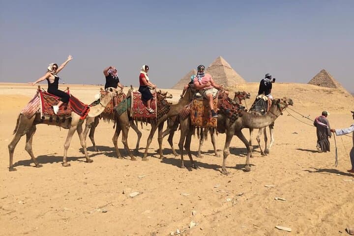 Sunrise & Sunset Camel Ride at Giza Pyramids — Private Transfer Included photo 5