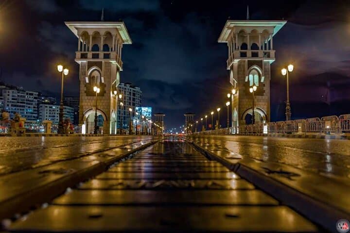 Moonlit Corniche: Private Horse Carriage Night Tour of Alexandria photo 3