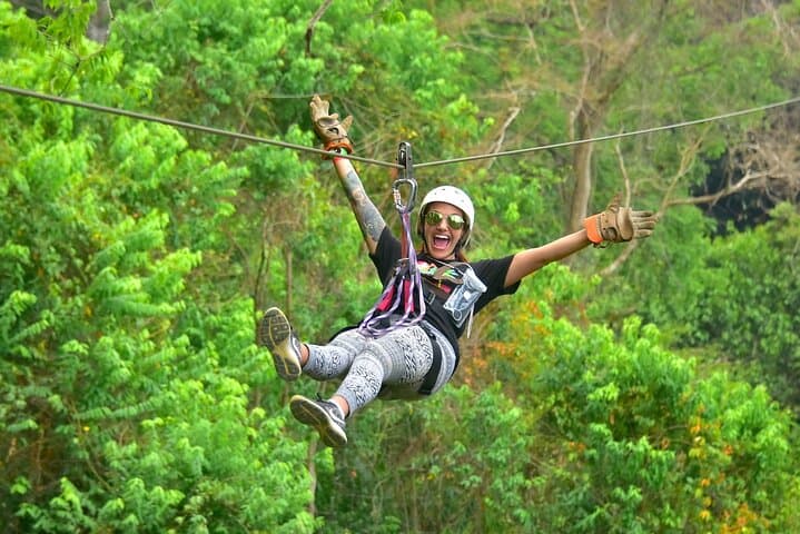 Full-Day Vista Los Suenos Tri-Combo: Zipline, ATV & Waterfall Horseback Ride from Jaco photo 5
