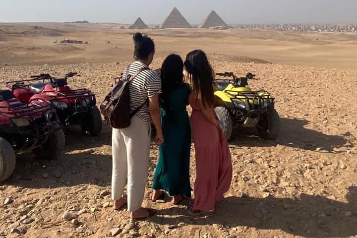 Giza Quad Bike & Camel Ride: Half-Day Desert Adventure from Cairo photo 2