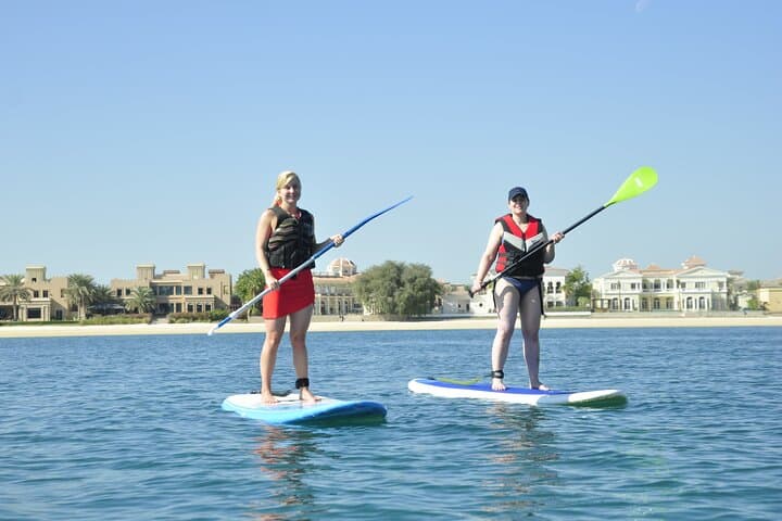 Stand Up Paddleboarding at Palm Jumeirah — 1-Hour SUP Session in Dubai photo 4