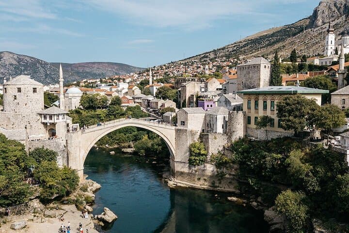 Mostar & Kravice Waterfalls Day Trip from Split: History, Waterfall Baths, and Old-World Streets photo 2