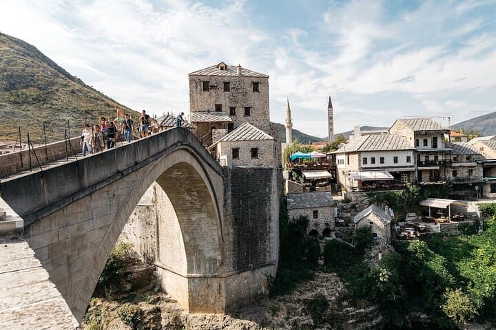 Mostar & Kravice Waterfalls Day Trip from Split: History, Waterfall Baths, and Old-World Streets photo 3