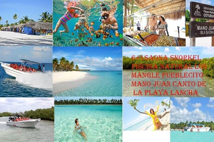 Full-Day Saona Island Escape: Natural Pool, Canto Beach & Mano Juan from Uvero Alto