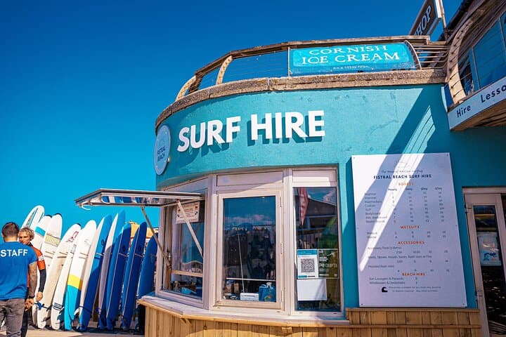 Fistral Beach Beginner Surf Hire — All-Day Wetsuit & Board Rental in Newquay