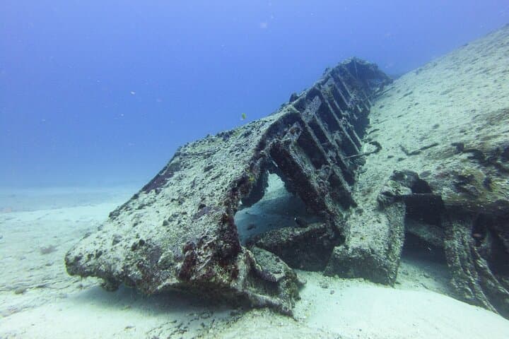 Isla Mujeres Two-Tank Wreck & Drift Reef Dive — C55 & C58 Adventure