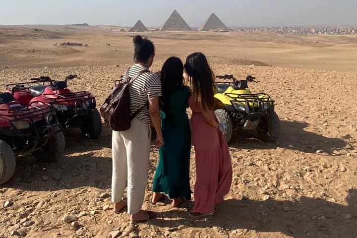 Giza Pyramids: Quad Bike Sunset, Camel Ride & Nile Dinner Cruise photo 5