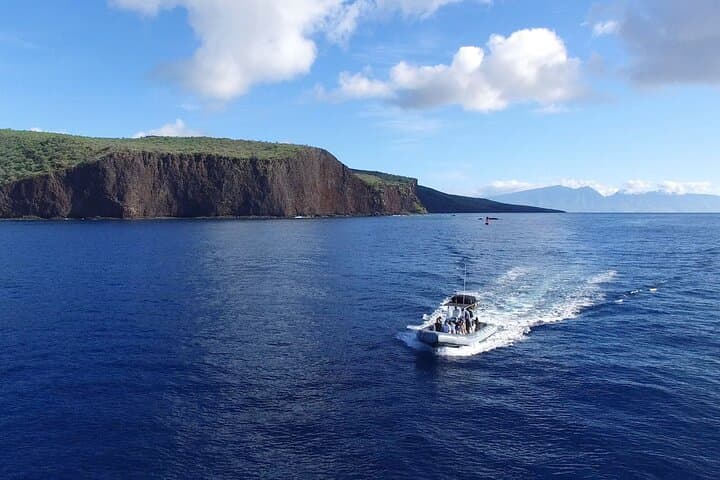 Maui to Lanai Eco-Raft Snorkel & Dolphin Watch — Semi-Private Raft Tour