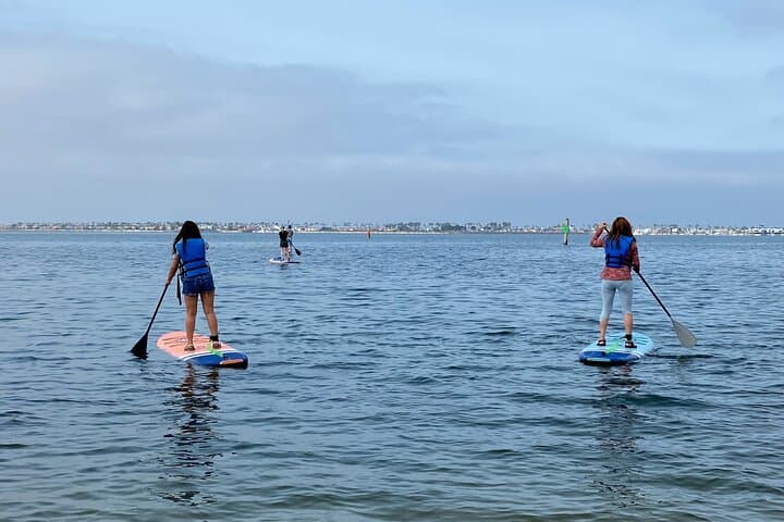 Stand-Up Paddle Board Lesson on San Diego Bay Wildlife Refuge photo 2
