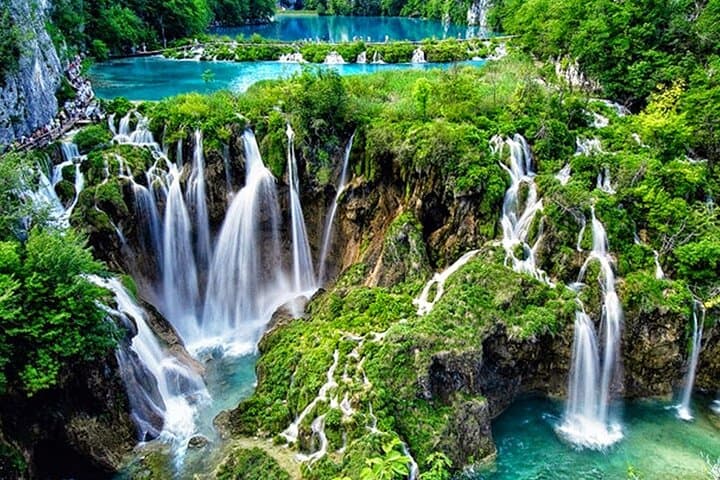 Full-Day Plitvice Lakes & Rastoke from Zagreb — Guided Tour with Park Ticket