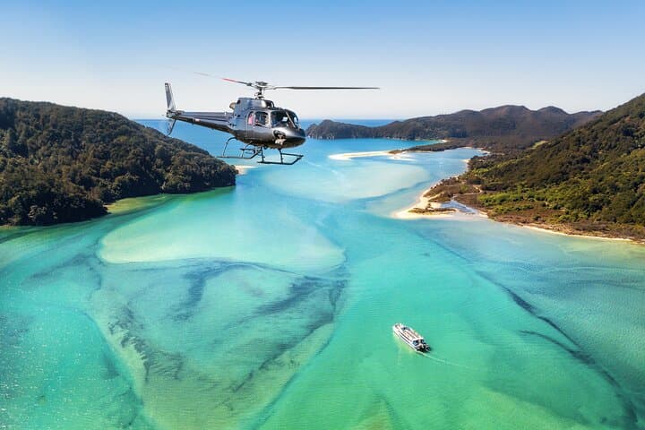 Heli-Scenic Abel Tasman Experience: Helicopter Flight with Awaroa Landing
