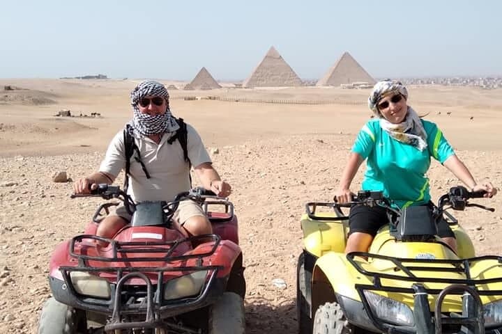 Ride a Quad Around the Giza Pyramids — Sunset Sahara Adventure photo 3