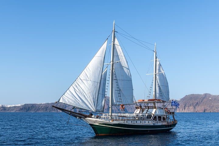 Santorini Private Cruise to Nea Kameni Volcano & Hot Springs photo 3